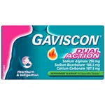 GAVISCON DUAL ACTION PEPPERMINT TABLETS 16S X 6 PACK