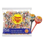CHUPA CHUPS LOLLIPOPS TONGUE PAINTER 539G 58 PK  X 18 BAGS