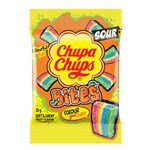 CHUPA CHUPS SOUR BITES  PEG BAG 90G X 10 PACK