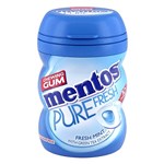 MENTOS NANO FRESH MINT CHEWING GUM BOTTLE 175G X 6 PACK
