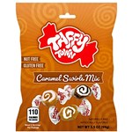 TAFFY TOWN SALT WATER TAFFY CARAMEL SWIRLS HANGSELL 99G X12