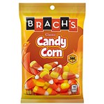 BRACHS HALLOWEEN CLASSIC CANDY CORN PEG BAG 119G X 18 PACK