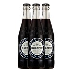 BOYLAN SODA BLACK CHERRY GLASS BOTTLE 355ML X 24 PK