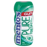 MENTOS PURE FESH GUM SPEARMINT 30G X 10
