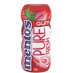 MENTOS PURE FRESH GUM STRAWBERRY 30G X 10