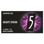 WRIGLEYS 5 GUM GRAPE SPARK 27G X 24 PACK
