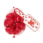 RED CHOCOLATE HEARTS 77G 50PK