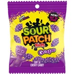SOUR PATCH KIDS GRAPE PEG BAGS 99G X 12 PACK