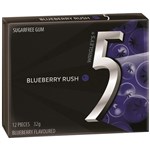 WRIGLEYS 5 GUM BLUEBERRY 32G X 10 PACK