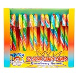 TNT SOUR CANDY CANES RAINBOW 12G X 12PK