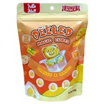 JUICY JELLY PEELED MAGIC CUBES ORANGE  MANGO  HANGSELL 120G X 12