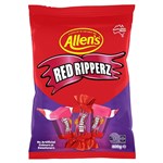 ALLENS RED RIPPERZ BULK 800G BAG