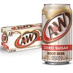 AW ROOT BEER ZERO SUGAR 355ML 12PK