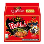 SAMYANG BULDAK HOT CHICKEN 2X SPICY RAMEN 140G X 5 X 8 PACK