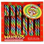 WARHEADS SUPER SOUR CANES 14G 170G X 12