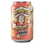 WARHEADS SOUR PEACH SODA 355ML X 12 PK